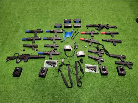 Lasertag equipment from Elite Lasertag (formerly ASHQ)