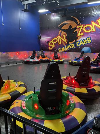 9 Spin Zone Bumper Car System