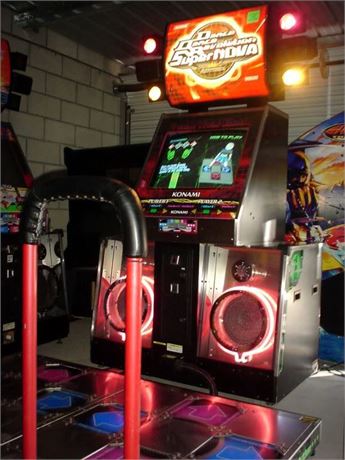Dance Dance Revolution Supernova Arcade Music Machine 2 player