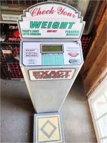 Coin Operated Digital Weight Scale This scale will bring you 💲💲💰💰💰profits