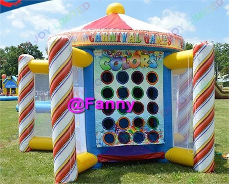 5 in 1 round party game inflatable