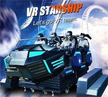 VR Simulator Machine Virtual Reality Cinema 9d Vr 360 6 Seats